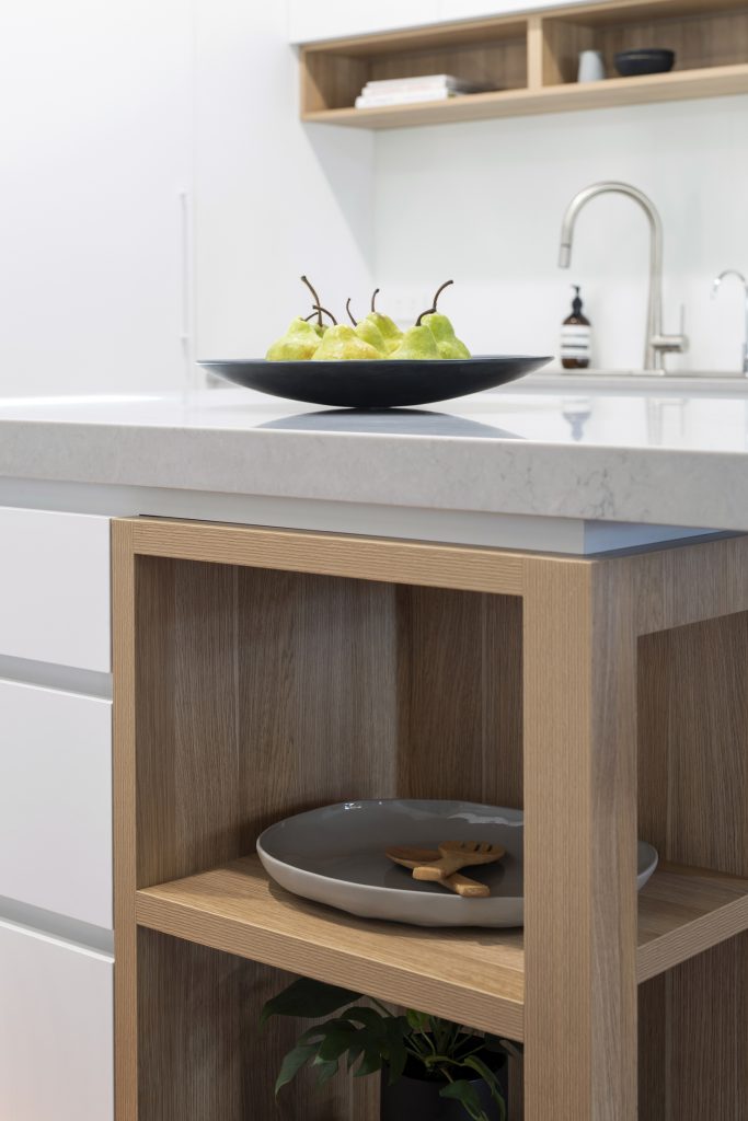 Check out those details in the Kitchen island bench